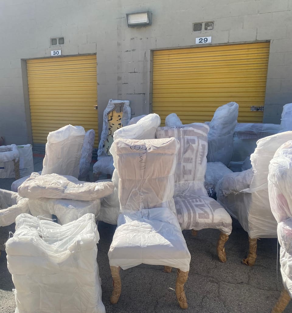 Commercial loading dock delivery service by FE Logistics DFW